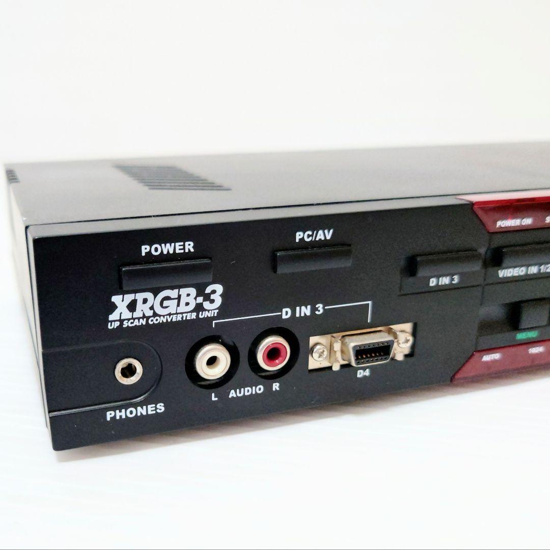 マイコンソフト　アップ、スキャンコンバーター　XRGB-3　中古ジャンク