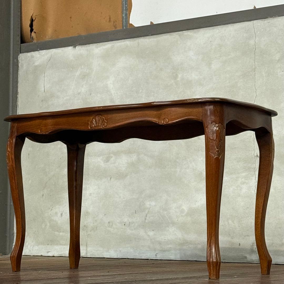 H17C10 イタリアアンティーク調 ローテーブル