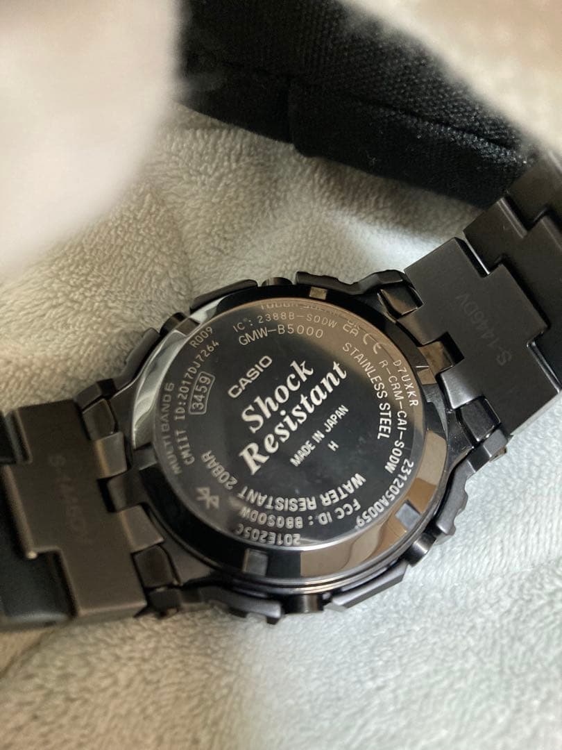 GMW-B5000MB-1JF　フルメタル　電波ソーラー