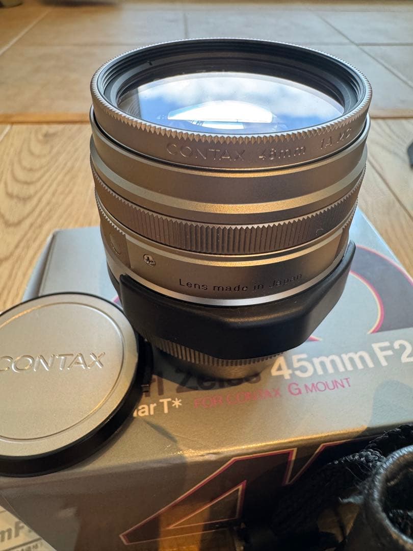 CONTAX G2 AFレンジファインダーカメラ レンズ4本、ストロボ、レリーズ