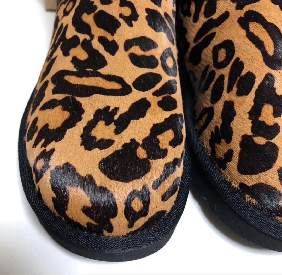 UGG ヒョウ柄 ムートンブーツ　レオパード柄　未使用　箱あり