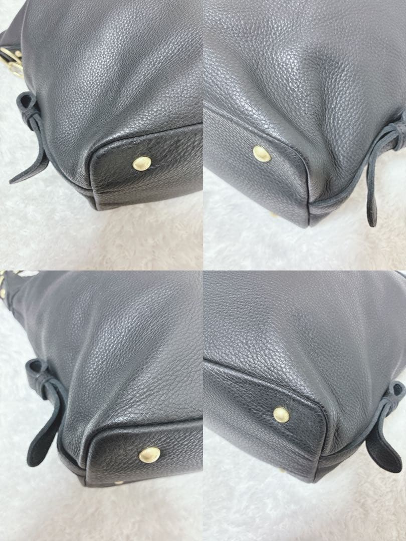 ✨美品✨　ear PAPILLONNER レザー 2WAY トートバッグ　大容量