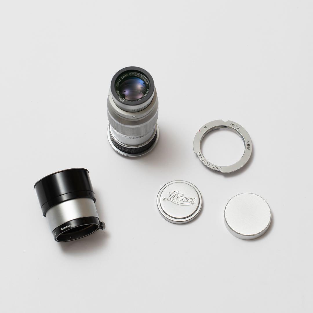 即日発送 Leica Elmar 9cm F4 変換リング