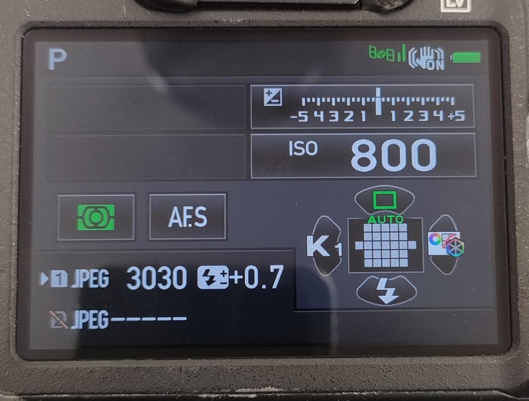 PENTAX K-3 II ショット数 約24000回