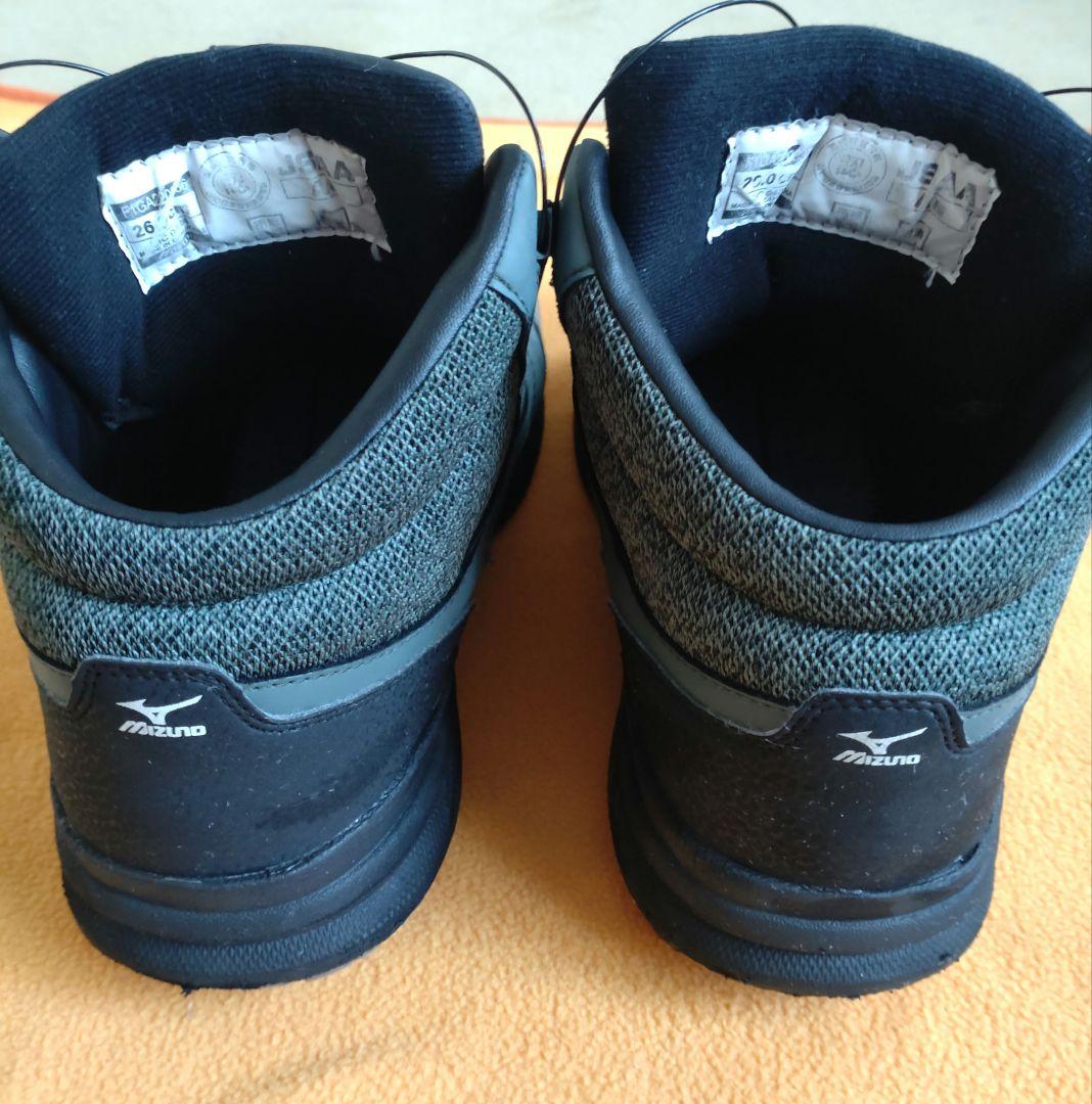Mizuno ハイカット安全靴 26cm　Boaシステム搭載