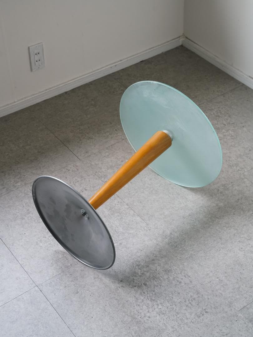 80-90’s postmodern ガラステーブル モダン ミッドセンチュリー