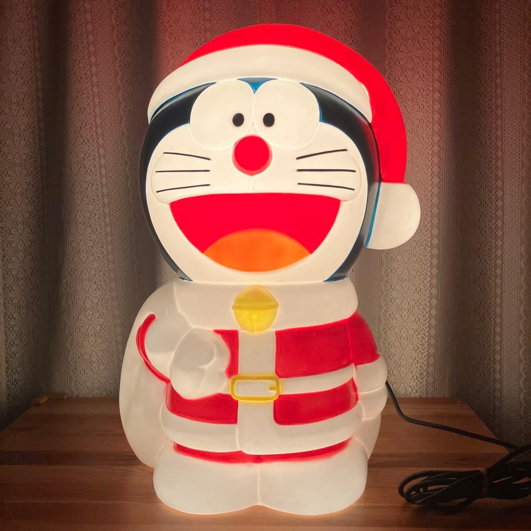 ドラえもん　サンタ　ブローライト　特大サイズ　照明　イルミネーション　クリスマス