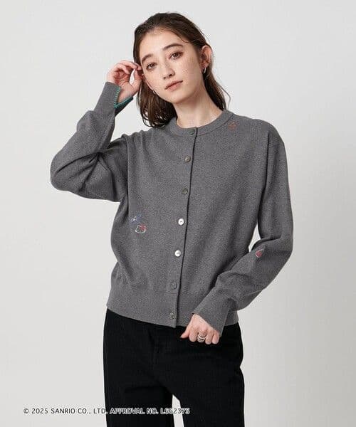 HELLO KITTY×UNITED ARROWSエンブロイダリーカーディガン