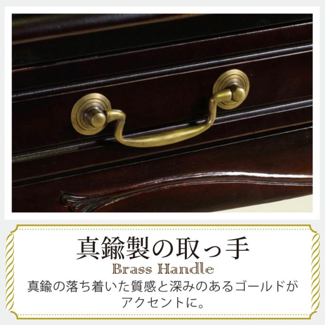 E 新品 コンソールテーブル アジアン 机 デスク サイドテーブル アンティーク