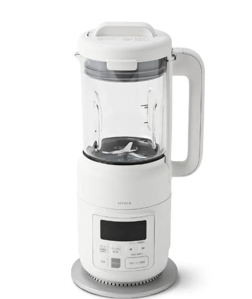 siroca ヒーター機能付きブレンダー SM-S151 ホワイト　未使用