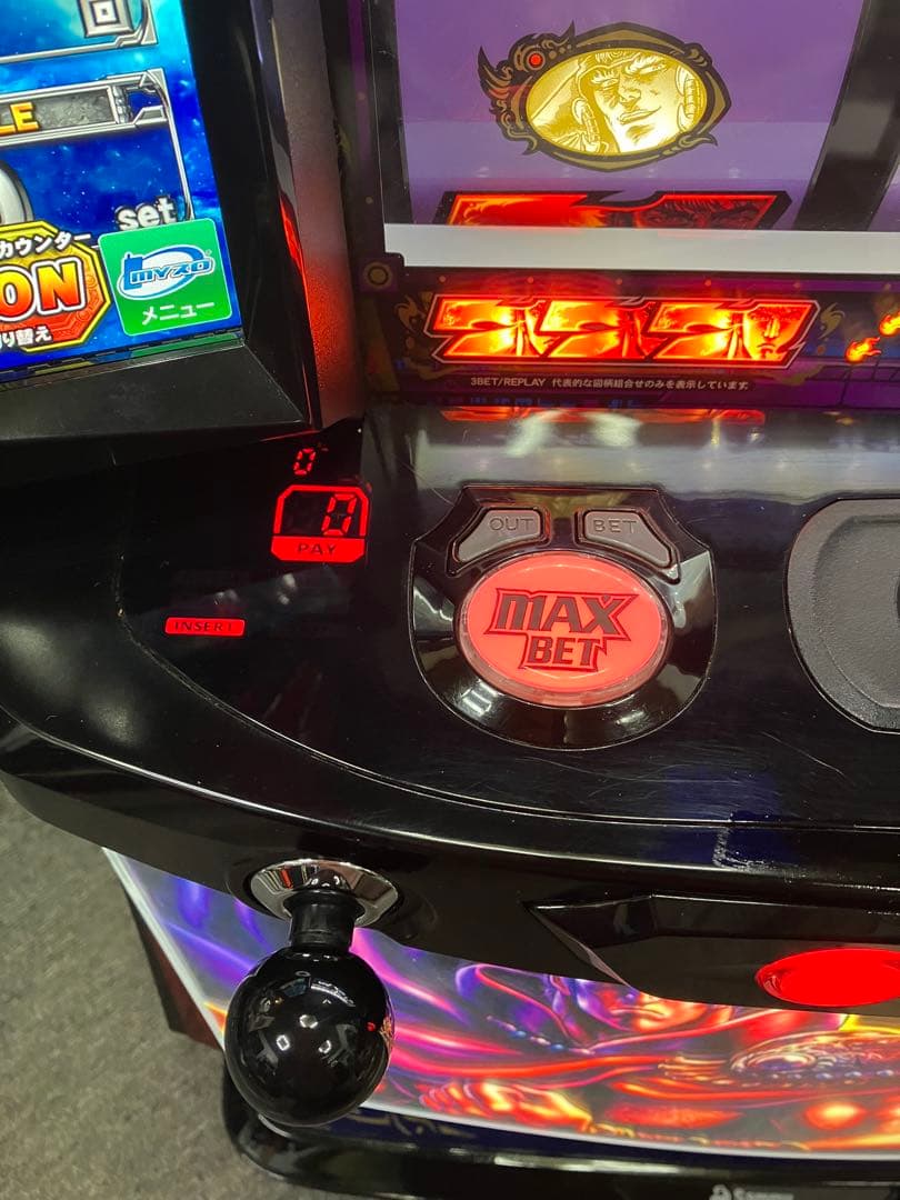 スマスロ実機 パチスロ L 北斗の拳AD ラオウ 簡易ユニット付 ⭕️送料無料⭕️