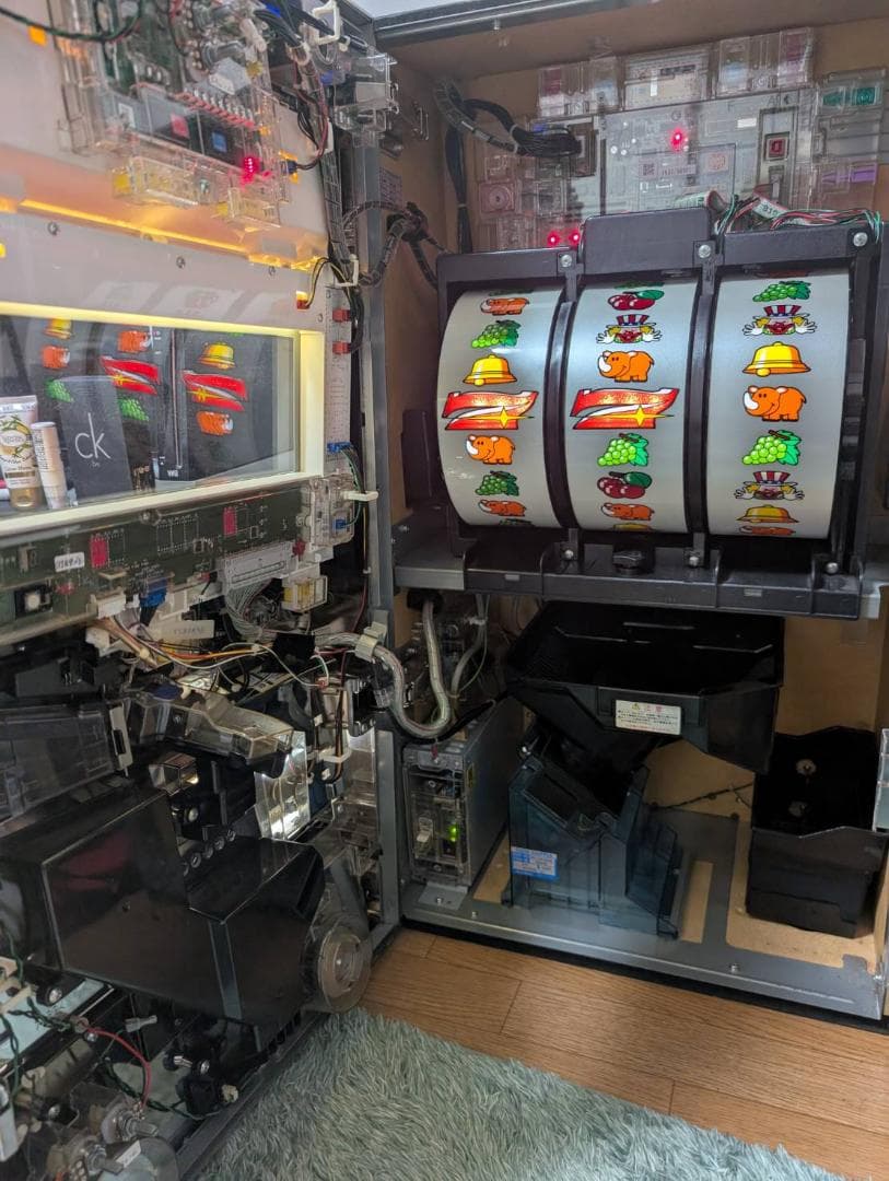 ♪パチスロ実機　北電子　ニューアイムジャグラーEX-KT　不要機付き♪