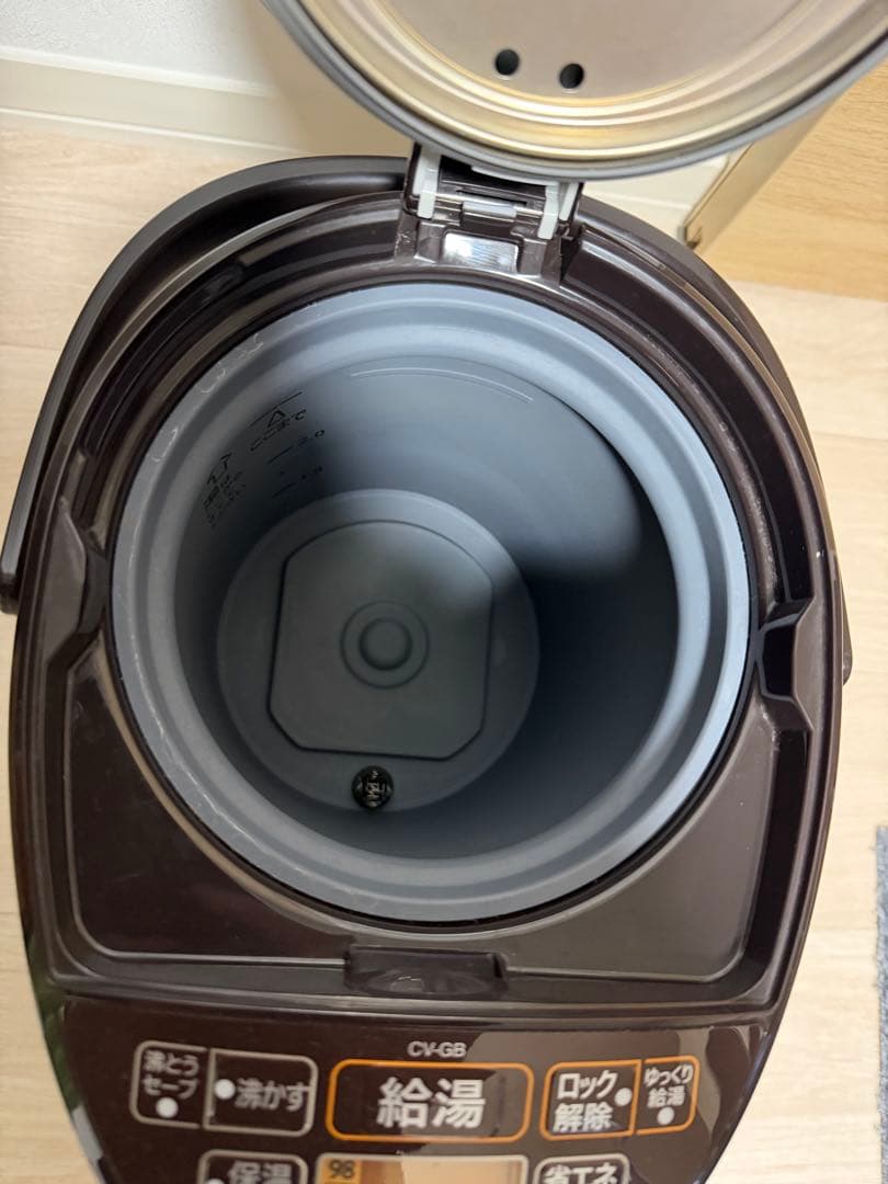 【未使用級】Zojirushi CV-GB30-TA ブラック 電気ポット