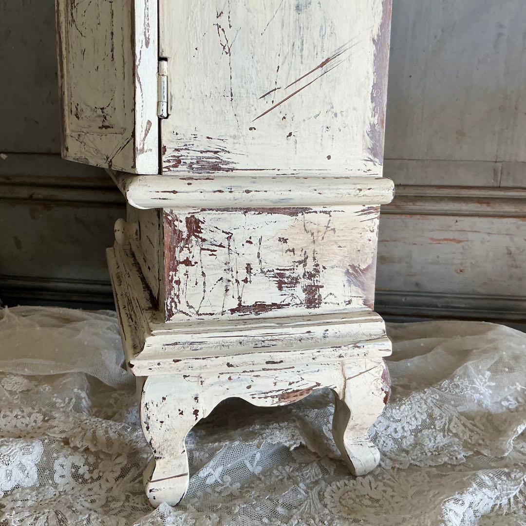 フランスアンティーク　ドール用　ドロワー　チェスト　ワードローブ　ジュエリー