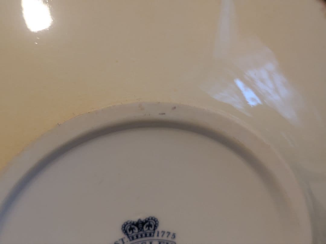 レア形‼️未使用／エインズレイ　オーチャードゴールド　ケーキプレート