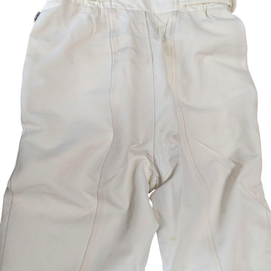 ellesse スキーウェア 上下セット　白と紺色 M キッズ 160