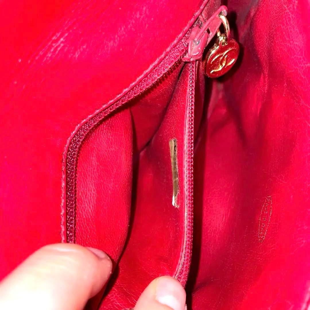 Y*n様 シャネル　マトラッセ ラムスキン ターンロック ミニ ウエストポーチC