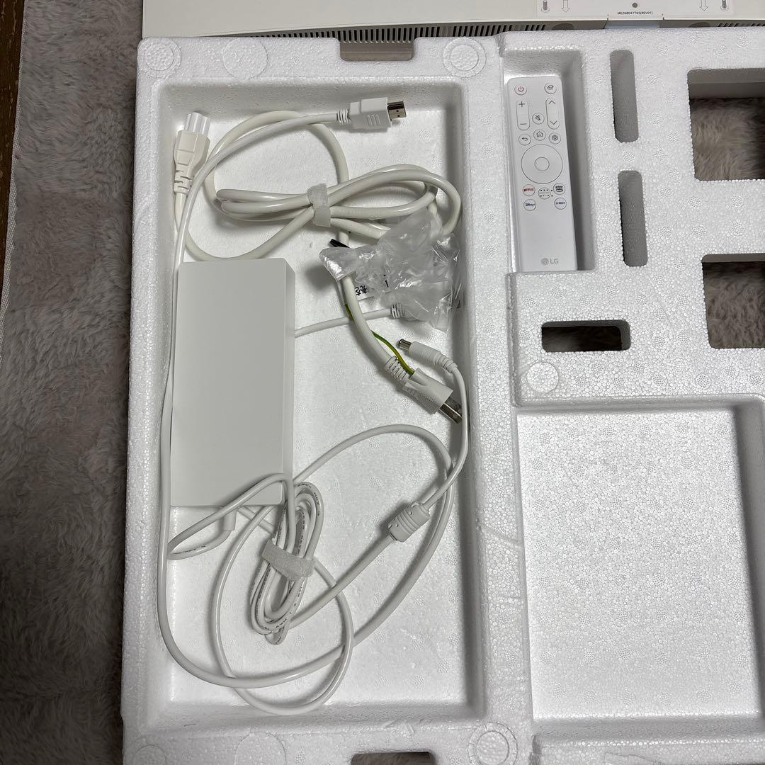 LG ホワイトディスプレイ 32SR73U-W