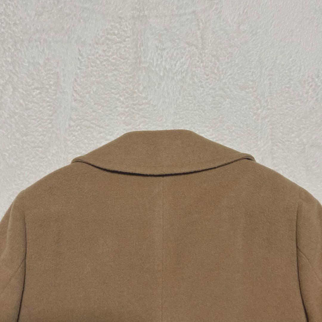イタリア製 ポロバイラルフローレン キャメルヘア ダブルブレスト コート 52