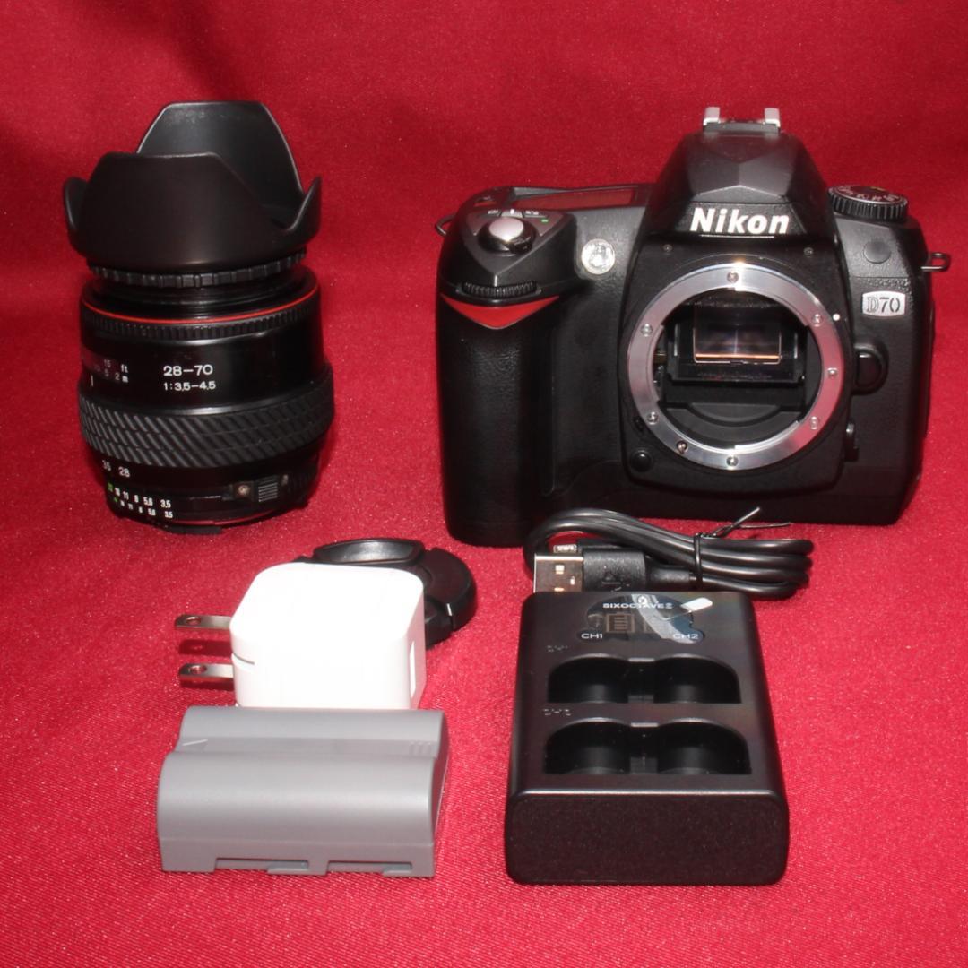 ⭐️スマホへ転送セット付き⭐️✨初心者様にピッタリ✨❤️Nikon D70❤️