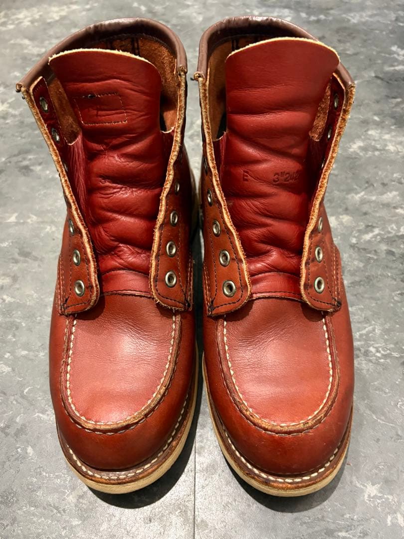 RED WING 8131アイリッシュセッター 刺繍羽根タグ&羽根刻印 希少