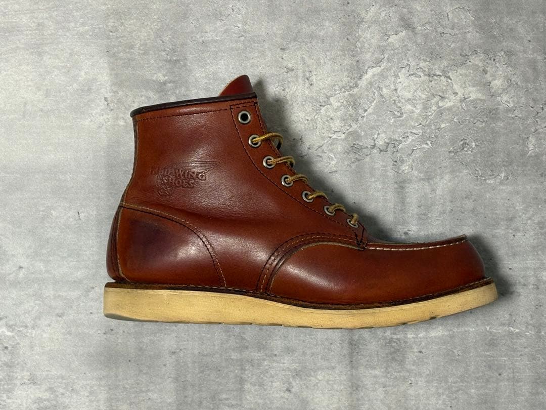 RED WING 8131アイリッシュセッター 刺繍羽根タグ&羽根刻印 希少