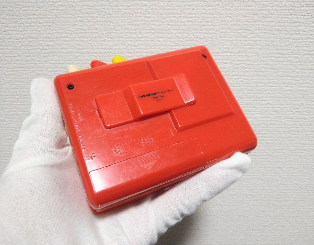 森永　ぬーぼー　ポータブルカセットプレーヤー　ウォークマン【激レア/ジャンク品】