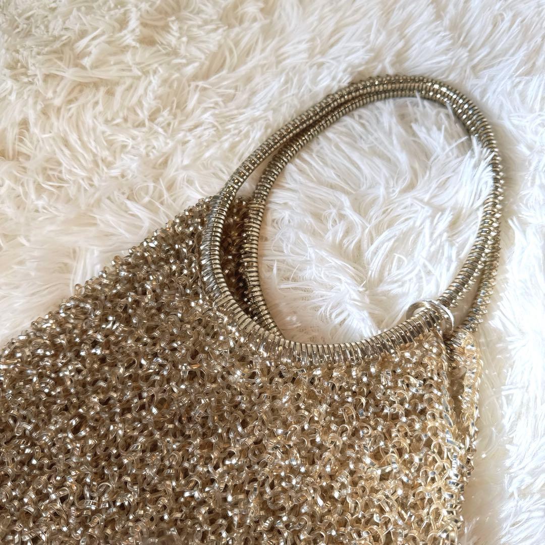 【noripy】ANTEPRIMA ラウンド　縦型　ワイヤーバッグ