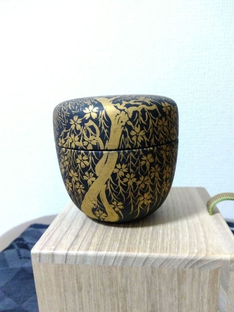 茶道具 嵯峨棗 うつし 日吉窯 加藤丈佳