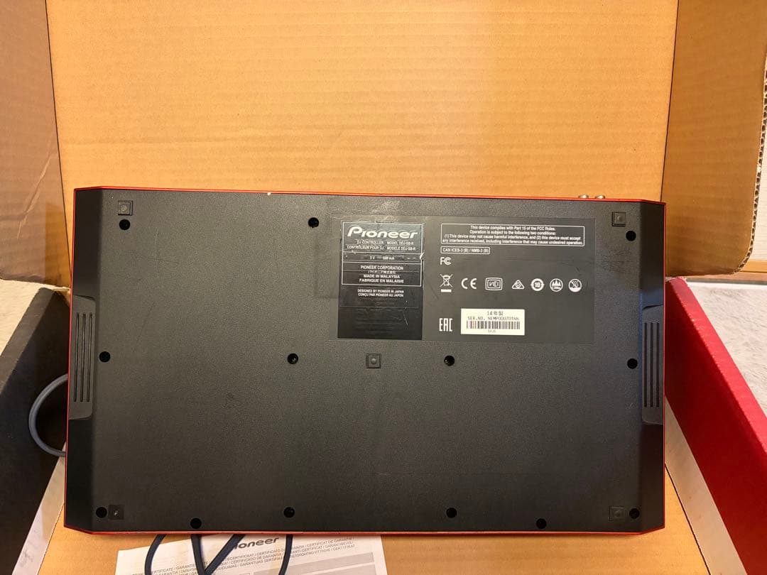 Pioneer DDJ-SB-R serato DJコントロー ラー限定色