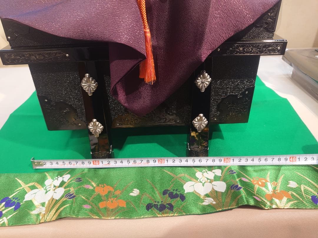 ●収納式　●五月人形フルセット●　中鍬形金兜　コンパクト