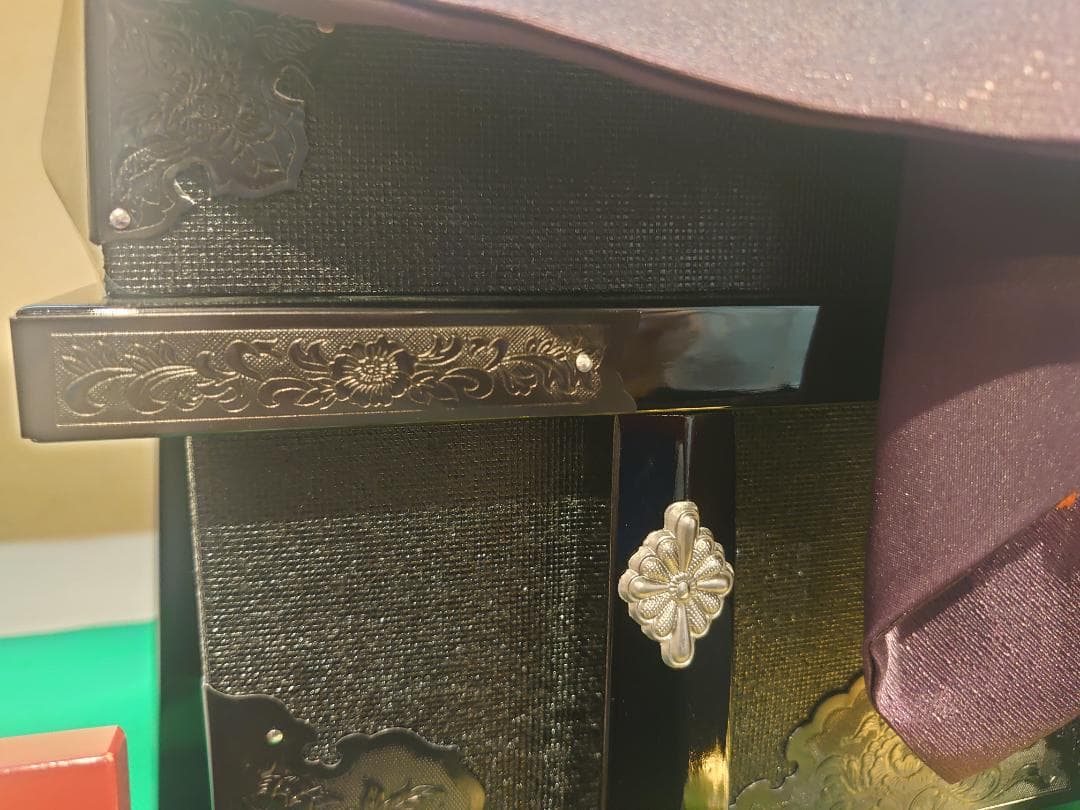 ●収納式　●五月人形フルセット●　中鍬形金兜　コンパクト