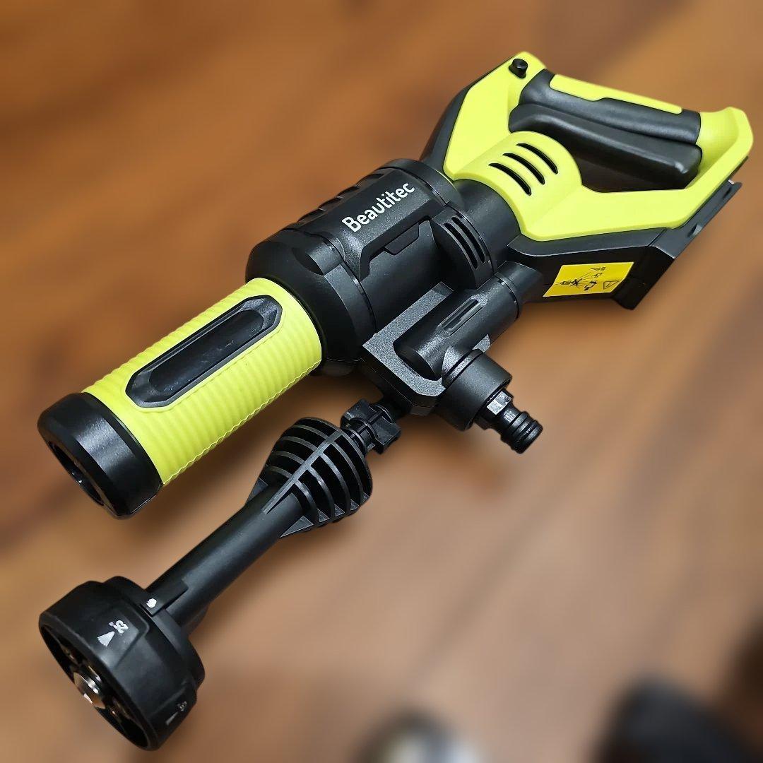 【新品未使用】Beautitec コードレス洗浄機　KB007 ライムグリーン