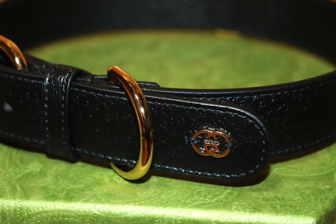 新品 GUCCI インターロッキングG 首輪 ペットコレクション Ⓗ