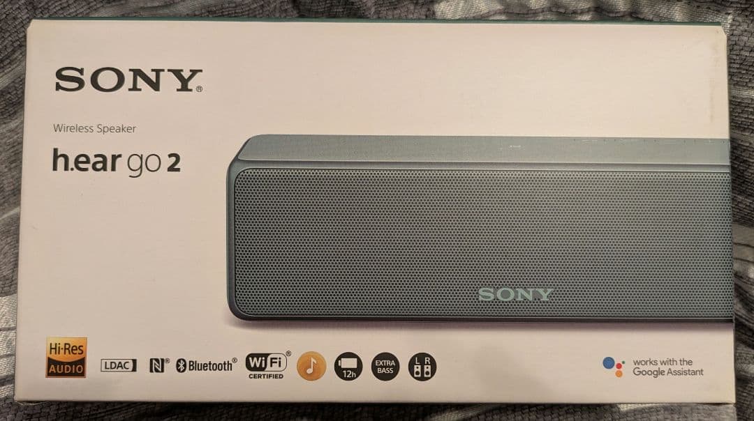 SRS-HG10　h.ear go 2　ソニー　ワイヤレススピーカー