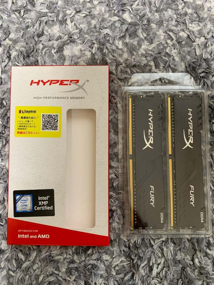 core i7 10700K マザーボードとメモリ32GB付き