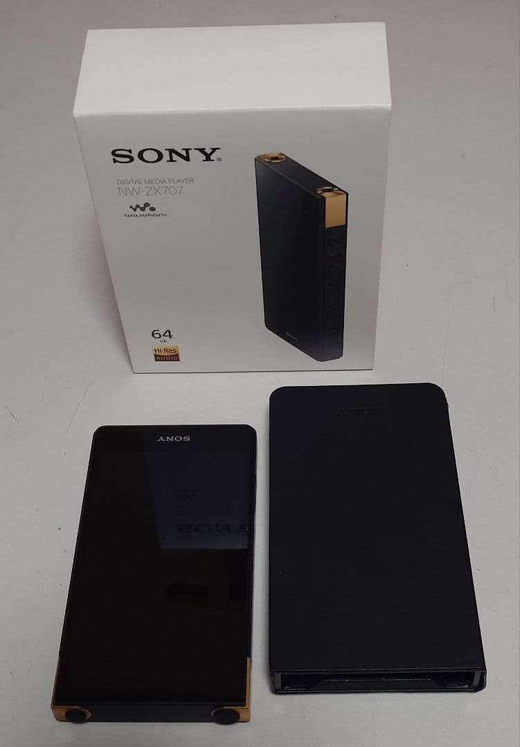 SONY NW-ZX707 WALKMAN 専用純正ケースセット