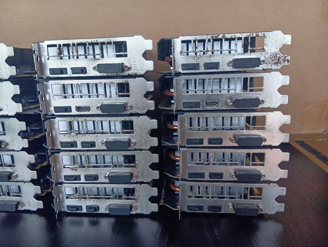 佐藤様20個。GeForce GTX1660SUPER AERO ITX OC