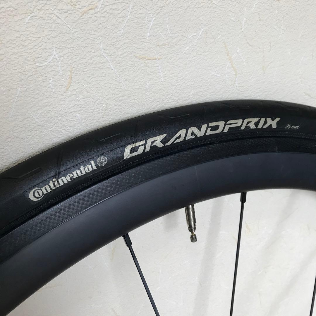 【値下げ】クリンチャー カーボンホイール フロント