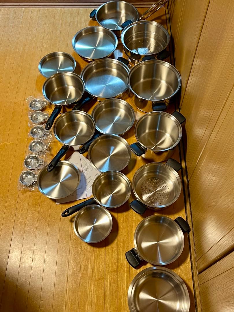 【極美品】アムウェイ クイーンクックウェア 24ピースセット