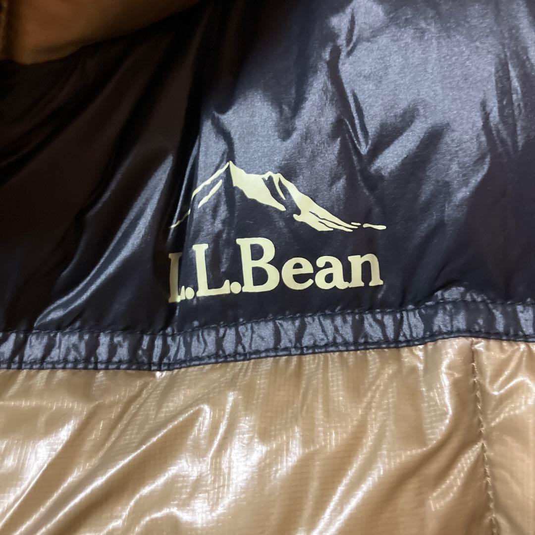 【極暖800fil⭐️】 極暖L.L.Bean ダウンジャケット　ベージュ　黒　L