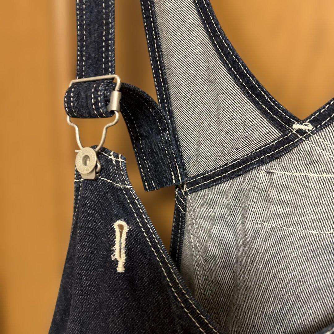 EVISU エヴィス カンガルーポケットオーバーオール