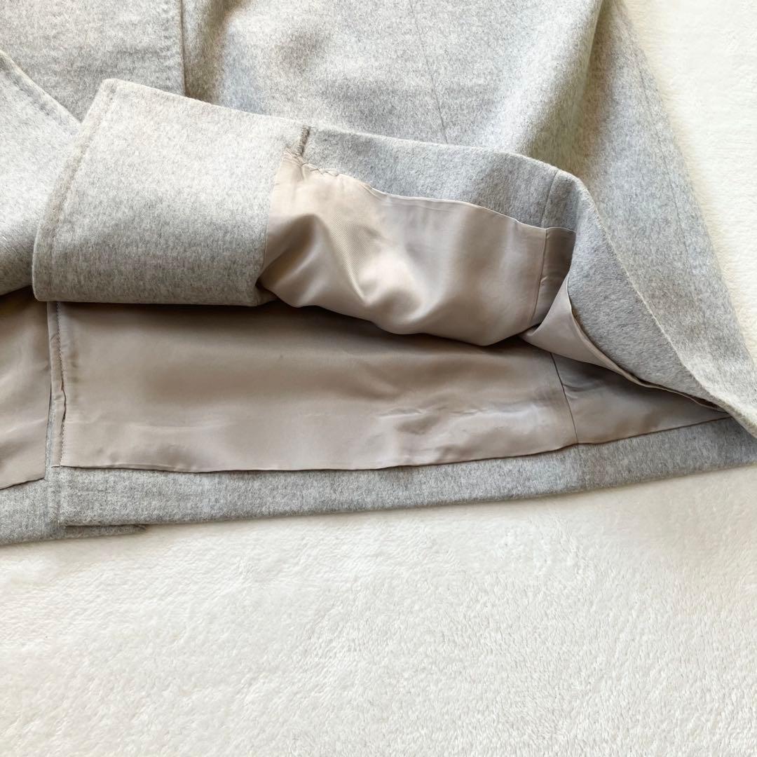 23区 ニジュウサンク ロロピアーナ ウールコート ラクーンファー 48