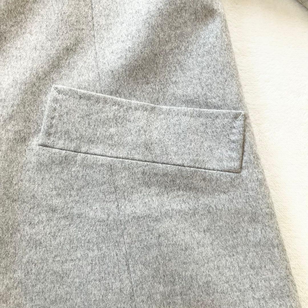 23区 ニジュウサンク ロロピアーナ ウールコート ラクーンファー 48