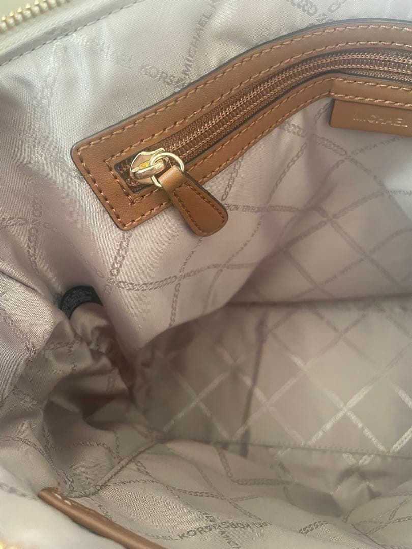 MICHAEL KORS ☆ショルダーバッグ ホワイト/ベージュ