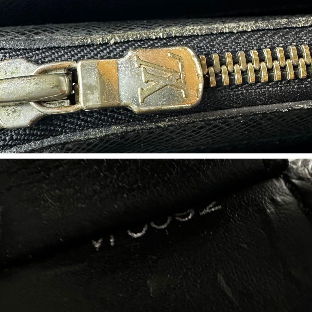 【極美品】ルイヴィトン タイガ ビジネスバッグ 黒 ブリーフケース 営業鞄 本革