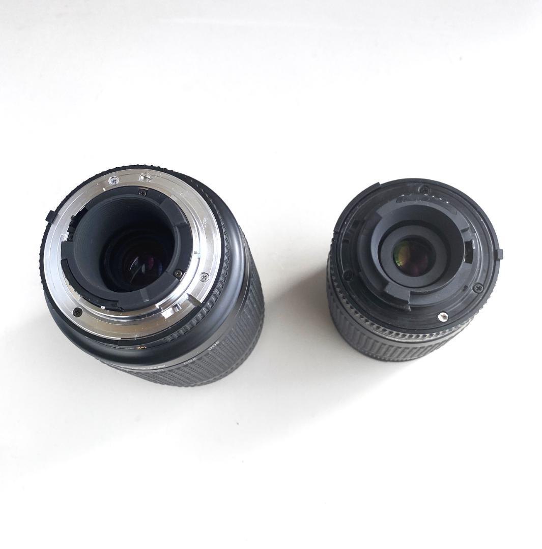 動作確認済 ニコン Nikon F60 一眼レフフィルムカメラWレンズセット