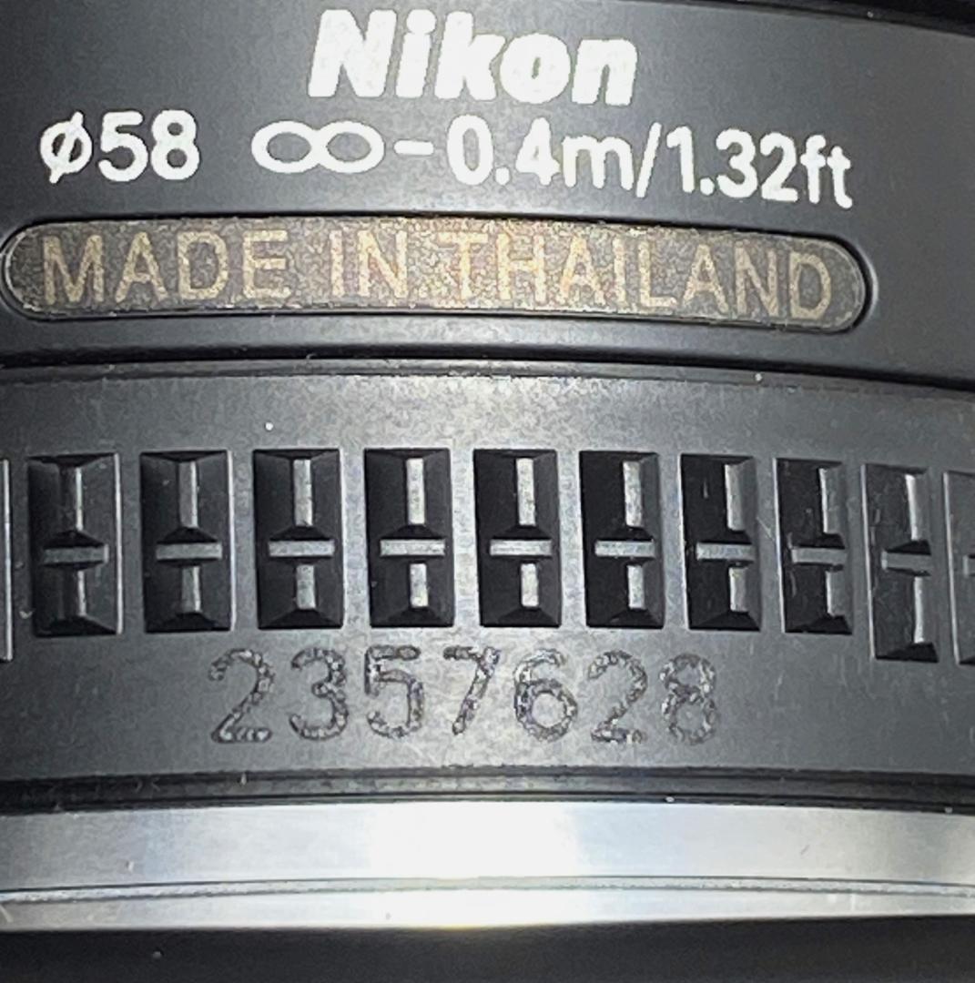 動作確認済 ニコン Nikon F60 一眼レフフィルムカメラWレンズセット