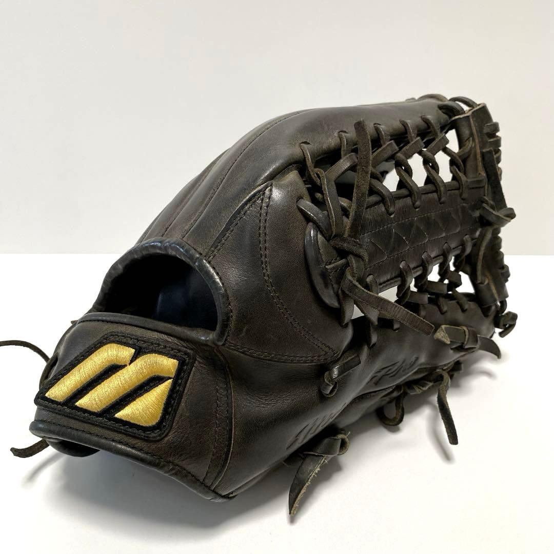 ✨良品✨ミズノプロ　グローブ　軟式　外野用　大人用　右投げ　ビッグM