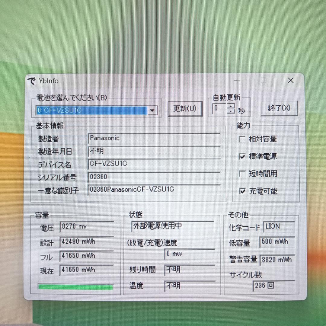軽量高性能 CF-SV1 i5-1145G7 16G SSD256G オフィス